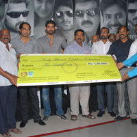 Krishnam vande jagadgurum Movie Team Donate 2 Lakhs Cheque Pictures | Picture 329843