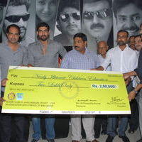 Krishnam vande jagadgurum Movie Team Donate 2 Lakhs Cheque Pictures | Picture 329855