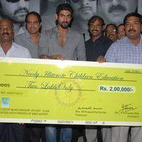 Krishnam vande jagadgurum Movie Team Donate 2 Lakhs Cheque Pictures | Picture 329870