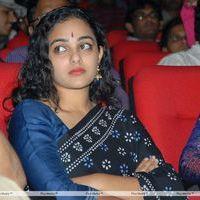 Nithya Menon In Black Saree at Okkadine Audio Release Pictures | Picture 303339