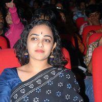 Nithya Menon In Black Saree at Okkadine Audio Release Pictures | Picture 303340