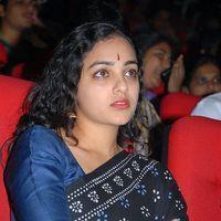 Nithya Menon In Black Saree at Okkadine Audio Release Pictures | Picture 303342