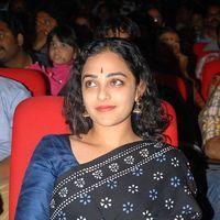 Nithya Menon In Black Saree at Okkadine Audio Release Pictures | Picture 303344