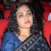 Nithya Menon In Black Saree at Okkadine Audio Release Pictures | Picture 303345