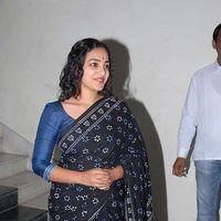 Nithya Menon In Black Saree at Okkadine Audio Release Pictures | Picture 303352