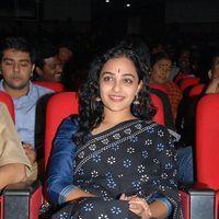 Nithya Menon In Black Saree at Okkadine Audio Release Pictures | Picture 303356