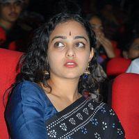 Nithya Menon In Black Saree at Okkadine Audio Release Pictures | Picture 303362
