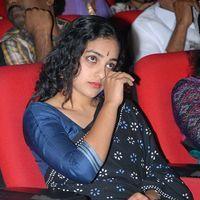 Nithya Menon In Black Saree at Okkadine Audio Release Pictures | Picture 303363