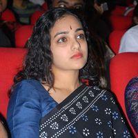 Nithya Menon In Black Saree at Okkadine Audio Release Pictures | Picture 303364