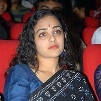 Nithya Menon In Black Saree at Okkadine Audio Release Pictures | Picture 303365