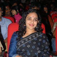Nithya Menon In Black Saree at Okkadine Audio Release Pictures | Picture 303380