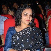 Nithya Menon In Black Saree at Okkadine Audio Release Pictures | Picture 303384
