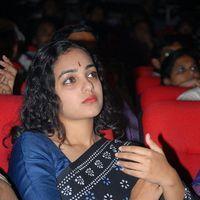 Nithya Menon In Black Saree at Okkadine Audio Release Pictures | Picture 303388