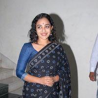 Nithya Menon In Black Saree at Okkadine Audio Release Pictures | Picture 303393