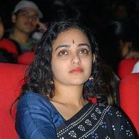 Nithya Menon In Black Saree at Okkadine Audio Release Pictures | Picture 303395