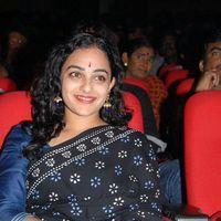 Nithya Menon In Black Saree at Okkadine Audio Release Pictures | Picture 303398
