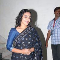 Nithya Menon In Black Saree at Okkadine Audio Release Pictures | Picture 303399