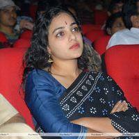 Nithya Menon In Black Saree at Okkadine Audio Release Pictures | Picture 303400