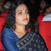 Nithya Menon In Black Saree at Okkadine Audio Release Pictures | Picture 303404