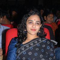 Nithya Menon In Black Saree at Okkadine Audio Release Pictures | Picture 303405