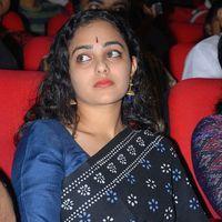 Nithya Menon In Black Saree at Okkadine Audio Release Pictures | Picture 303408