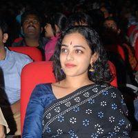 Nithya Menon In Black Saree at Okkadine Audio Release Pictures | Picture 303409