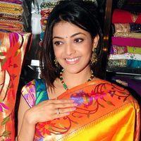 Kajal Agarwal at Designer Sarees Showroom Opening Pictures | Picture 304676