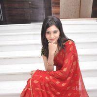 Vibha Natarajan in Red Saree Stills | Picture 268410