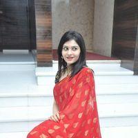 Vibha Natarajan in Red Saree Stills | Picture 268418