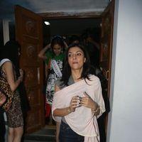 Sushmita Sen at Hyderabad Film Nagar Temple Pictures | Picture 274213