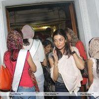 Sushmita Sen at Hyderabad Film Nagar Temple Pictures | Picture 274226