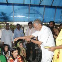 Sushmita Sen at Hyderabad Film Nagar Temple Pictures | Picture 274247
