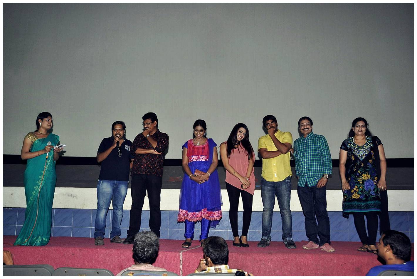 Gola Seenu Movie team in Usha Mayuri Theater Pictures | Picture 429538