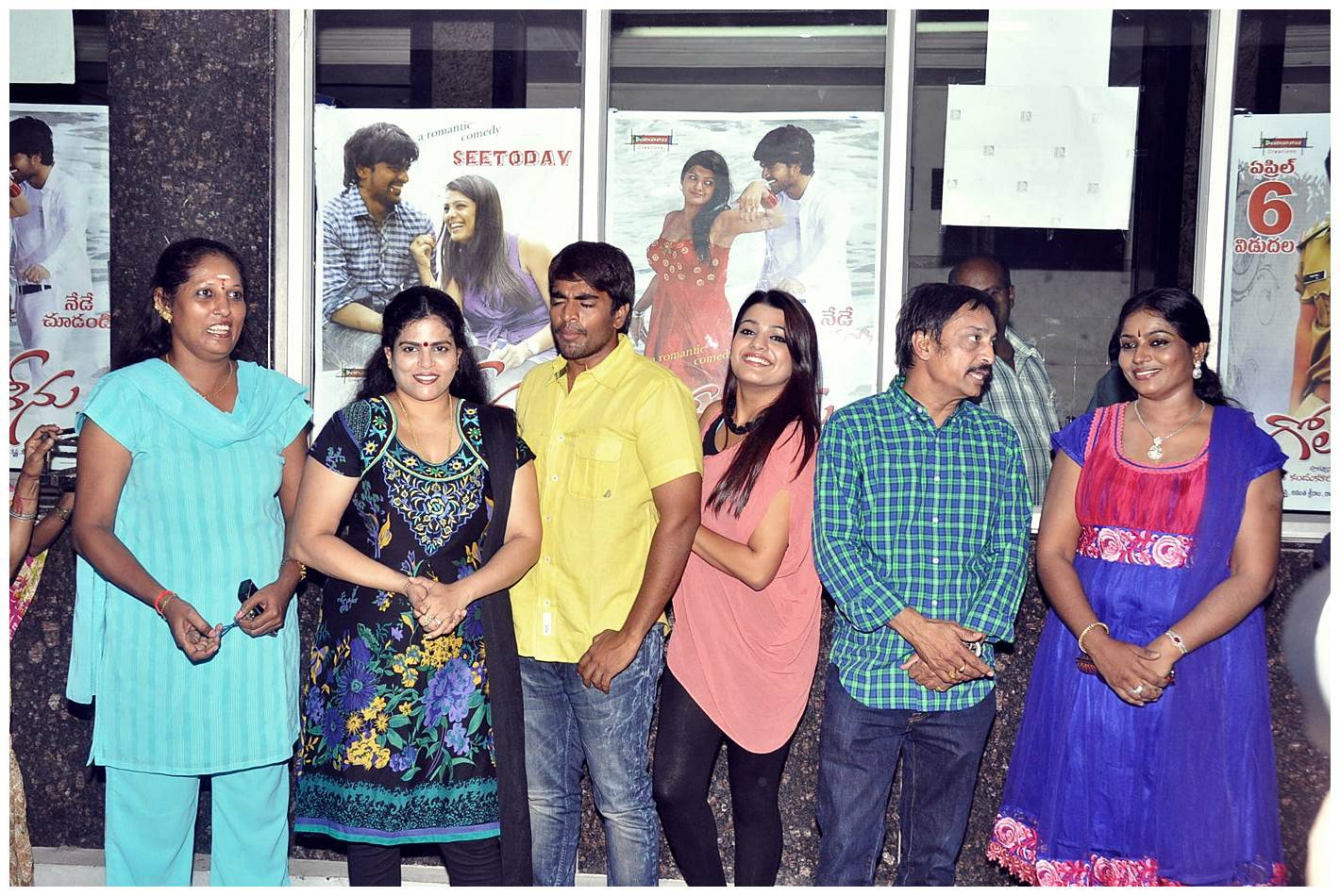 Gola Seenu Movie team in Usha Mayuri Theater Pictures | Picture 429555