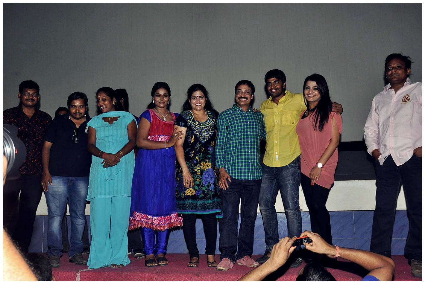 Gola Seenu Movie team in Usha Mayuri Theater Pictures | Picture 429593