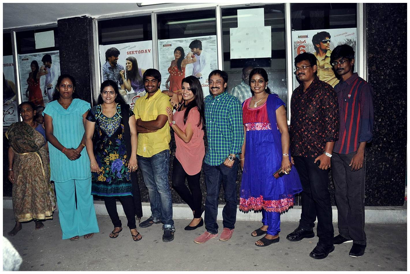 Gola Seenu Movie team in Usha Mayuri Theater Pictures | Picture 429610