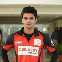 Nikhil Siddhartha - CCL Telugu Warriors Team Photos