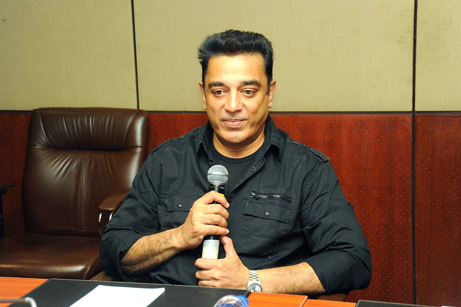 Kamal Haasan at Viswaroopam DTH Launch Pictures | Picture 353839