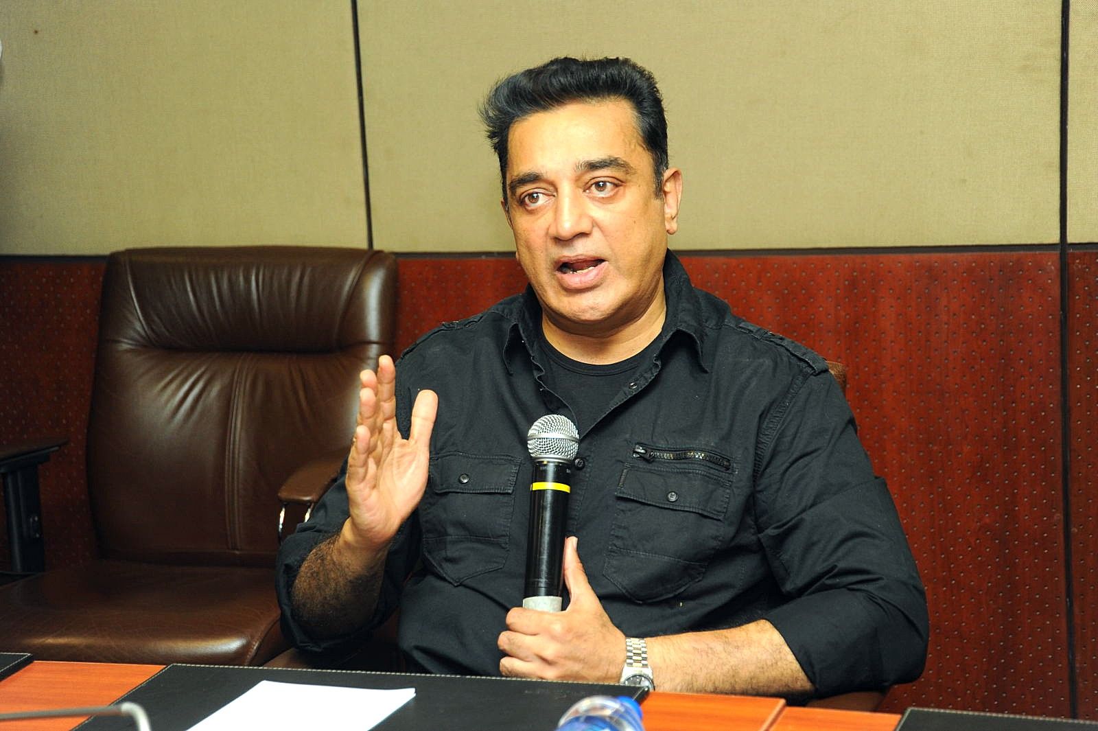 Kamal Haasan at Viswaroopam DTH Launch Pictures | Picture 353842