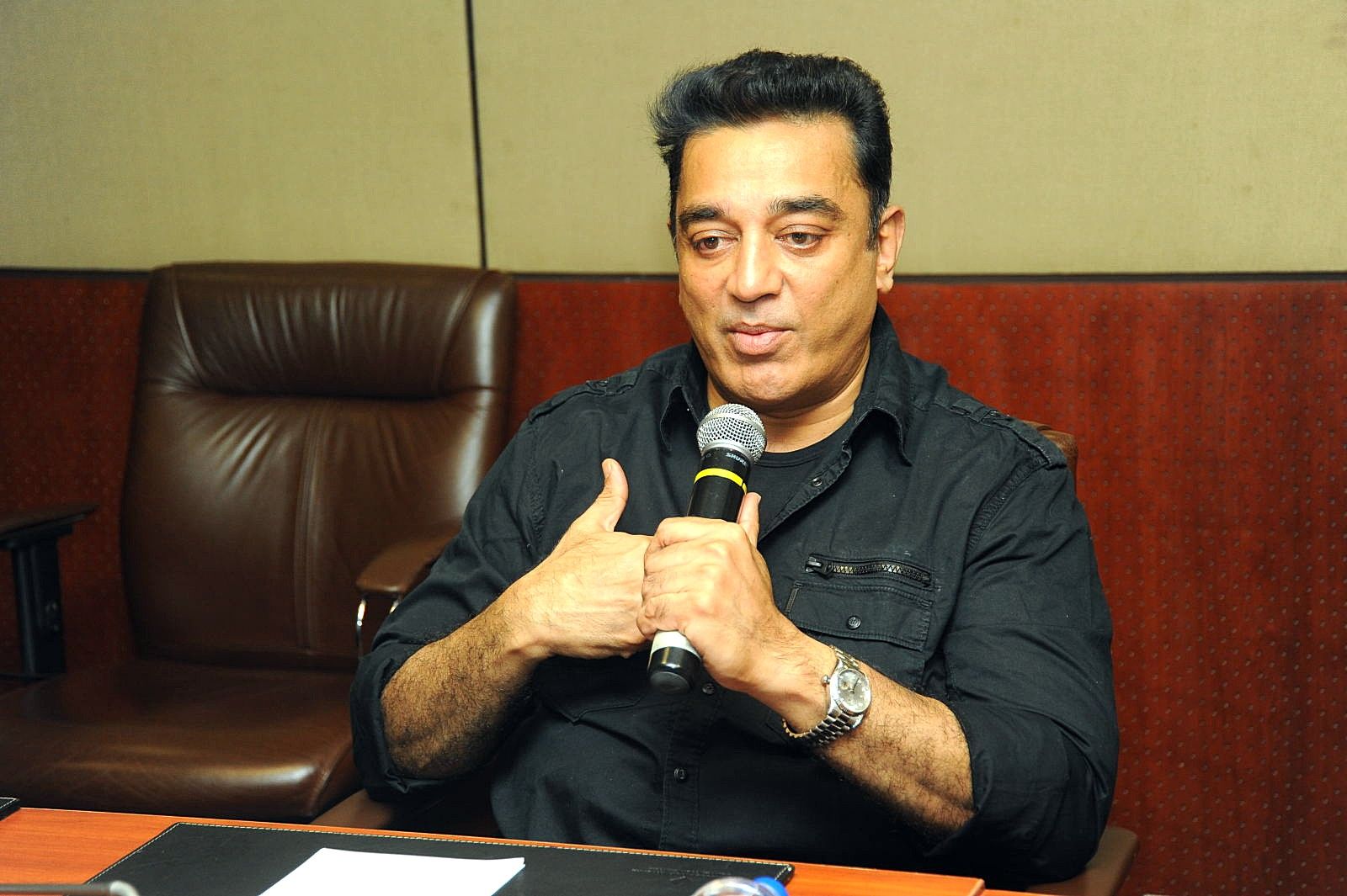 Kamal Haasan at Viswaroopam DTH Launch Pictures | Picture 353851