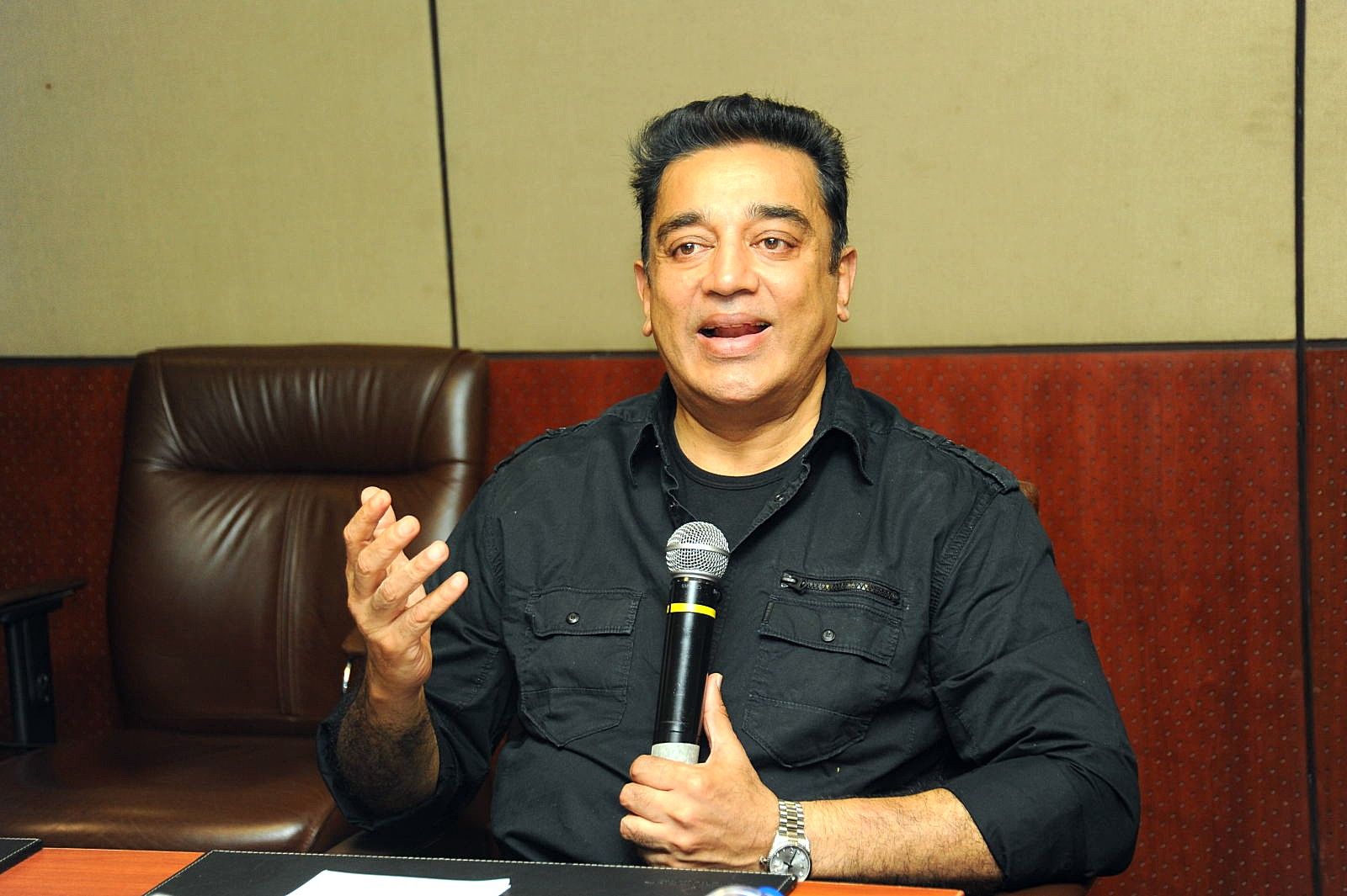 Kamal Haasan at Viswaroopam DTH Launch Pictures | Picture 353853