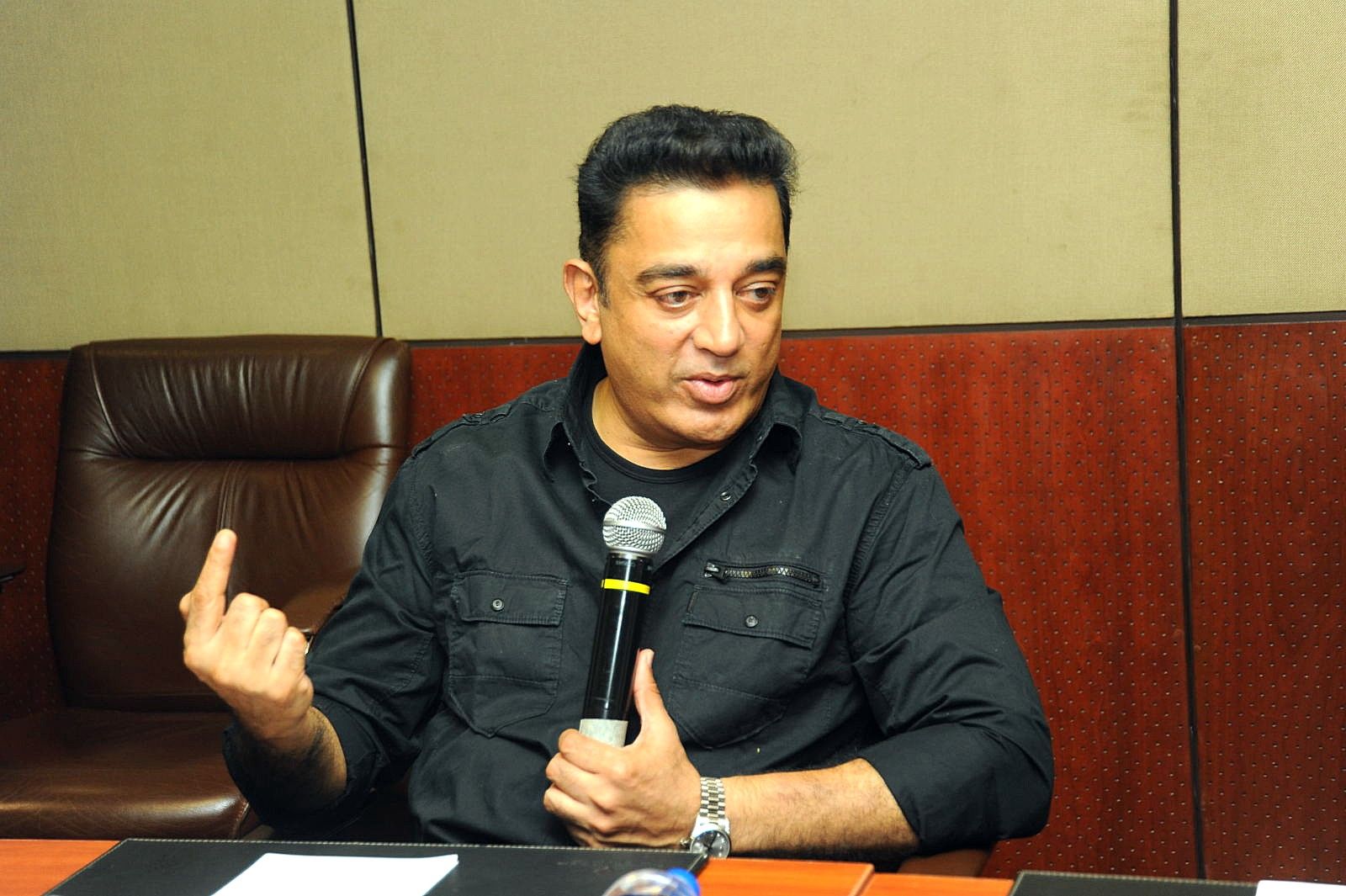 Kamal Haasan at Viswaroopam DTH Launch Pictures | Picture 353858