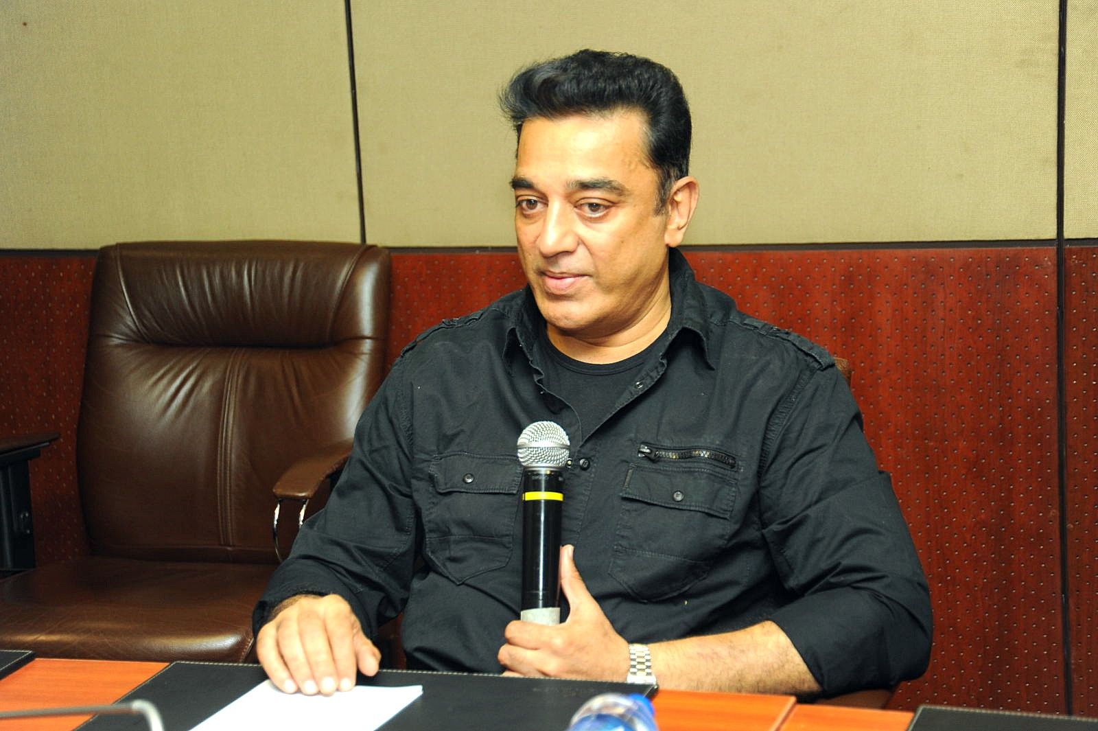 Kamal Haasan at Viswaroopam DTH Launch Pictures | Picture 353870