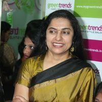 Suhasini Maniratnam - Suhasini Inuagurate 97th Green Trends Salon Pictures