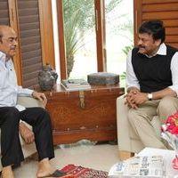 Chiru Meets to Ramanaidu Pictures | Picture 370023