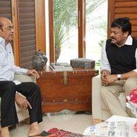 Chiru Meets to Ramanaidu Pictures | Picture 370024