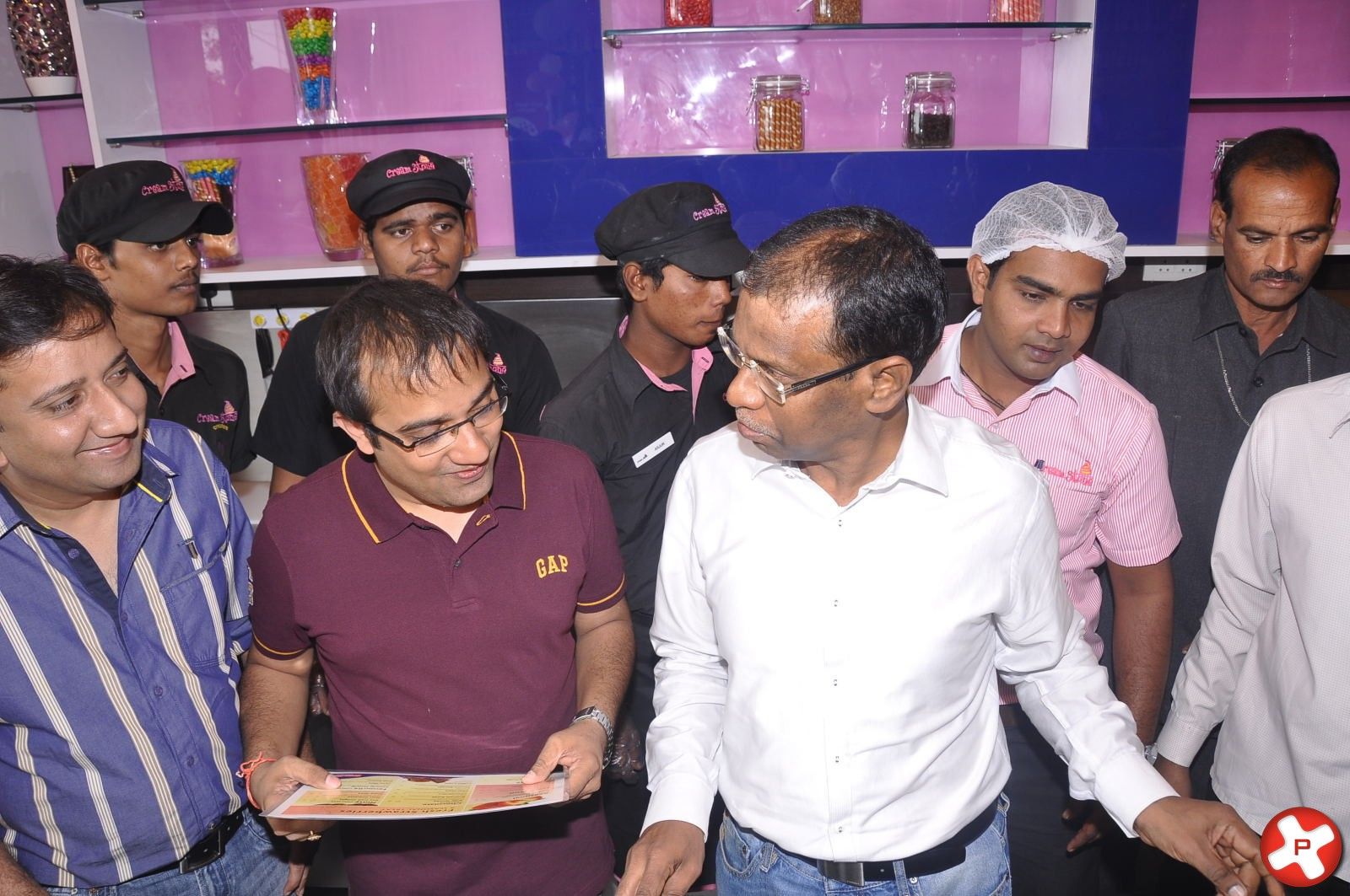 Cream Stone Parlour Launched By A K Khan At Kukatpally Pictures | Picture 370082
