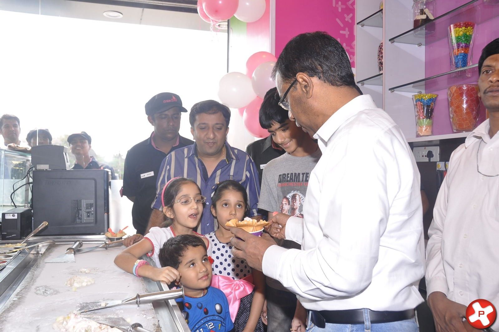 Cream Stone Parlour Launched By A K Khan At Kukatpally Pictures | Picture 370091