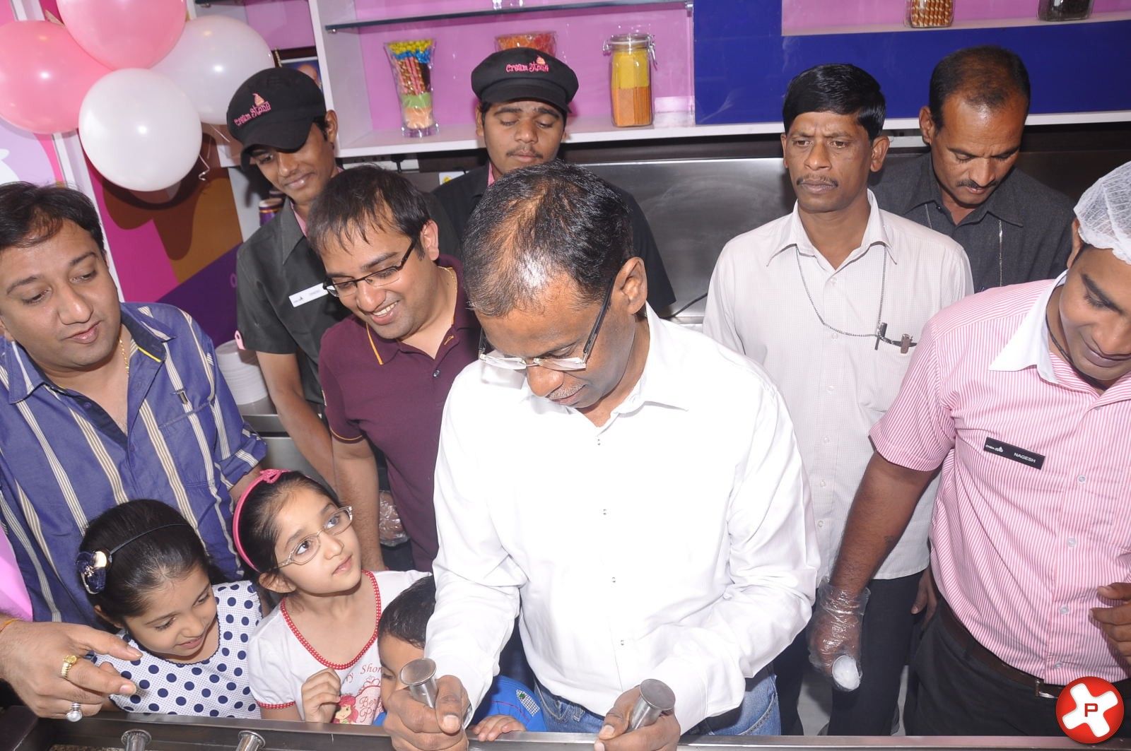 Cream Stone Parlour Launched By A K Khan At Kukatpally Pictures | Picture 370103