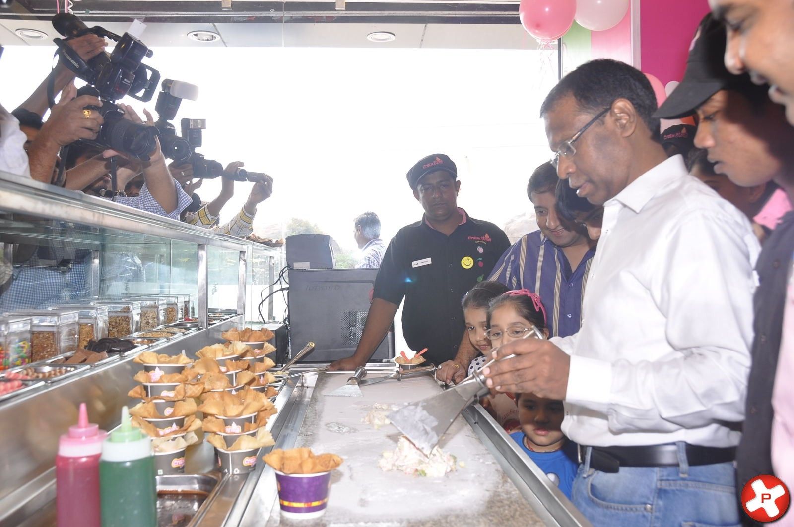 Cream Stone Parlour Launched By A K Khan At Kukatpally Pictures | Picture 370126